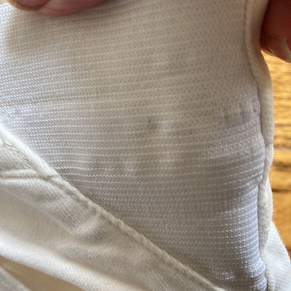 Paige Skyline Ankle Peg Stretch White Skinny Jeans Size 26 - Picture 10 of 16